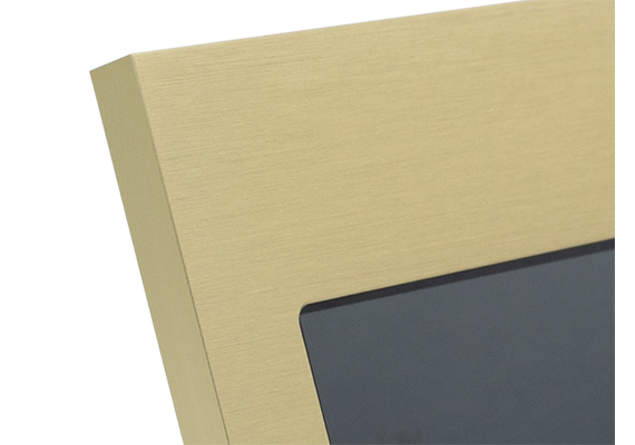 Cornice di allu anodizzato argento per ENVISION 7"