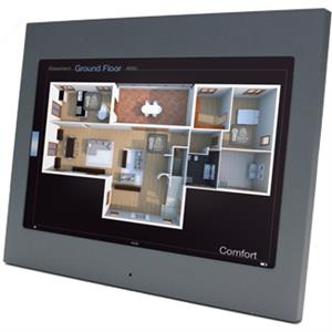 Cornice di allu anodizzato grigio scuro per ENVISION 10"