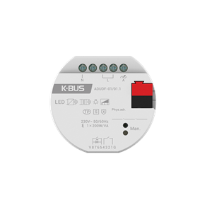 Dimmer LEDa 4 canali 4A KNX Secure