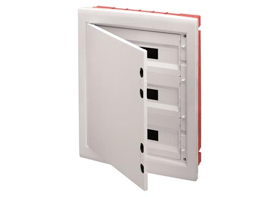 Distributore a incasso, completo, bianco, 3x18TE