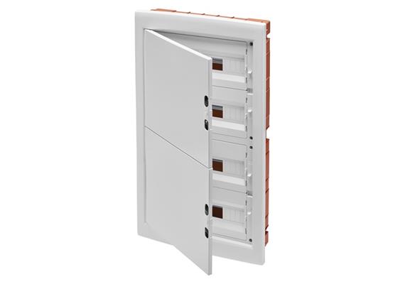 Distributore a incasso, completo, bianco, 4x18TE