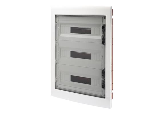 Distributore a incasso, completo, porta fumé, 3x18TE
