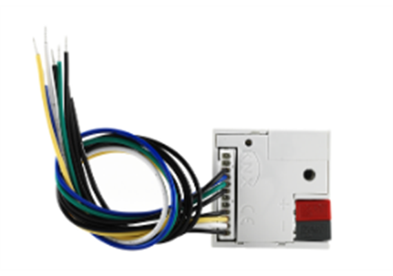 Interfaccia a pulsanti KNX da incasso 6 in / 6 out Led