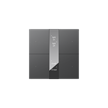KNX Secure KNX Serie S: sensore a pulsante con display, vetro a specchio, quadruplo grigio | Bild 2