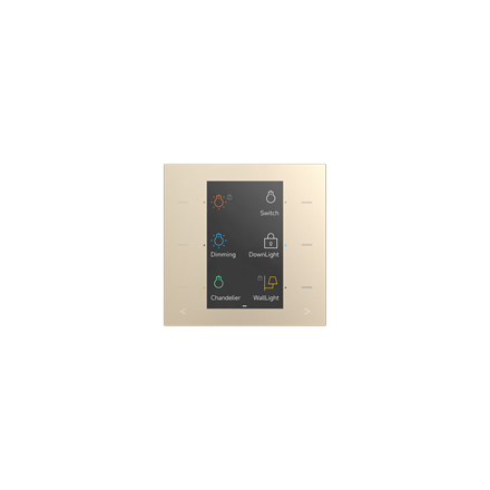 KNX Secure sensore per vetro GS3 Pro, Oro