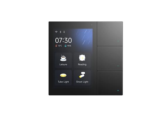 KNX Smart Touch Panel S3 Nero, Secure