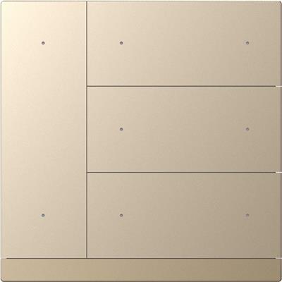 KNX WALTZ Tastierino 8 canali plastica oro