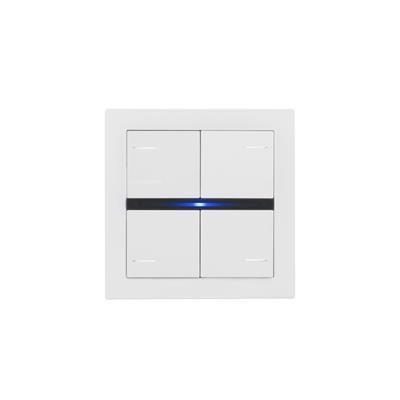 OL-U 4 Pulsanti, 8 Canali RGB, Bianco