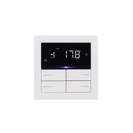 OL-U Termostato 4 Pulsanti, 8 Canali, RGB Bianco