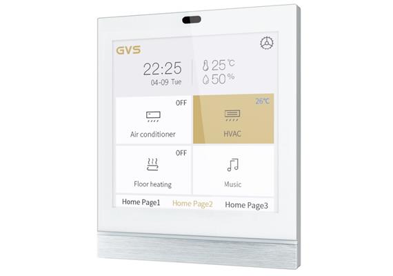 Pannello KNX Smart Touch V40s, 4" bianco