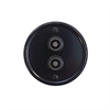 Piastra frontale Maru 2 pulsanti nero