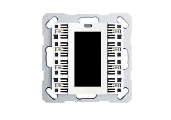 Pulsante con display LCD 4/8 pulsante+quadro bian.
