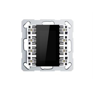 Pulsante con display LCD per 2/6 pulsanti bianco