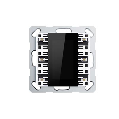 Pulsante con display LCD per 2/6 pulsanti bianco