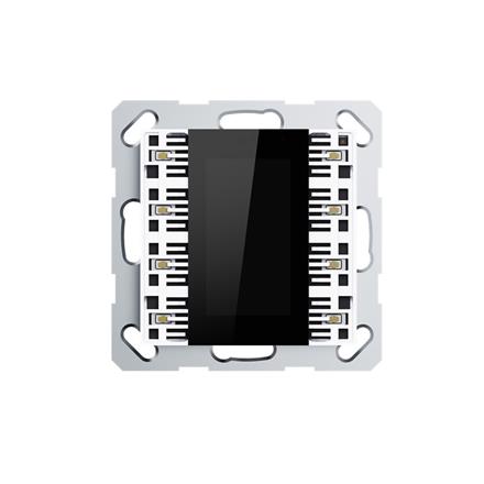 Pulsante con display LCD per 4/8 pulsanti bianco