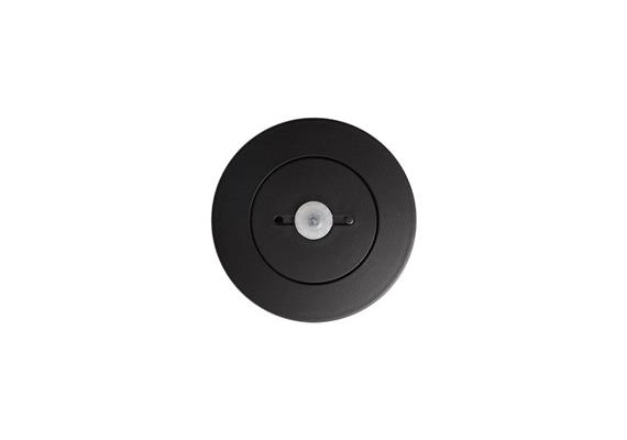 Rilevatore di presenza Standard con rilevamento della luminosità nero