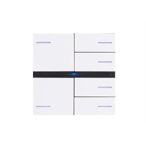 Set di 2 a sinistra + 4 a destra,Fenix Bianco 0032
