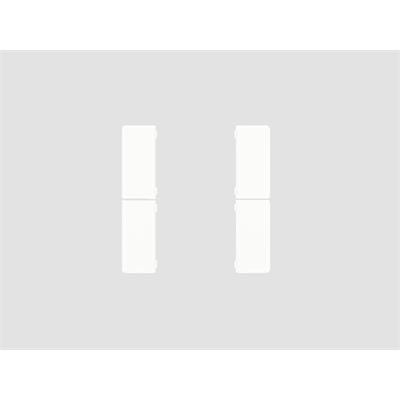 Set di 4 coperchi, bianco opaco per CHPBD-06/55x