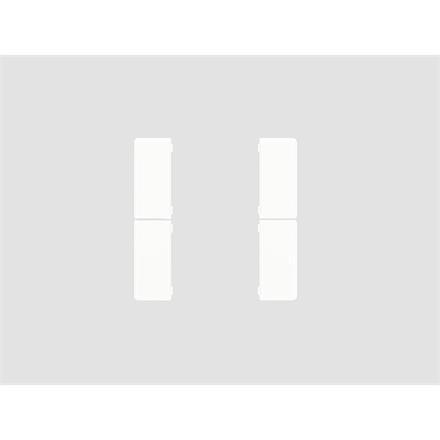 Set di 4 coperchi, bianco opaco per CHPBD-08/55x