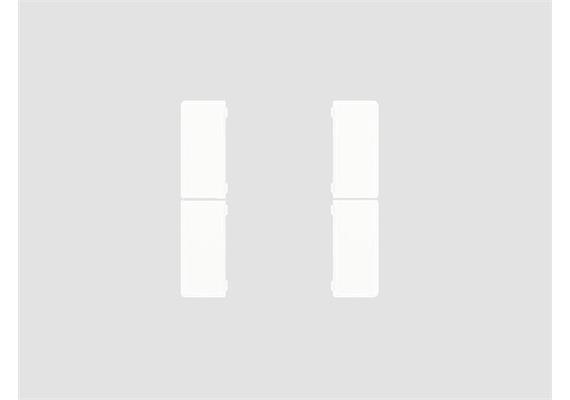 Set di 4 coperchi, bianco opaco per CHPBD-08/55x