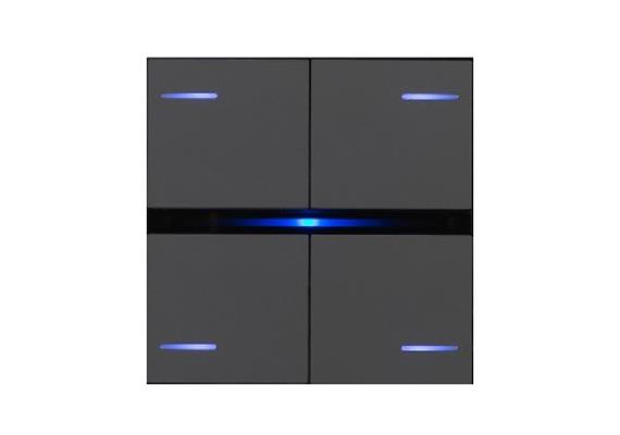 Set di 4 coperchi OL-U, Fenix Grigio