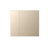 Set di 4 coperchi Waltz, Metallo, non incisa, Oro