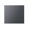 Set di 8 coperchi Waltz, Metallo, Punto, Grigio