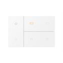 Set Touch Pad Waltz, metallo bianco, non incisa