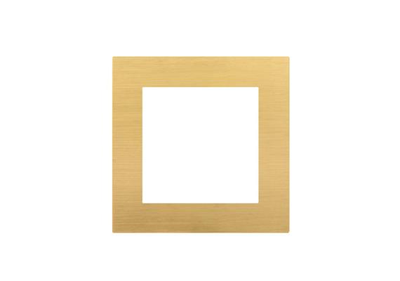 Telaio di copertura 60mm Metallo Oro