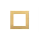 Telaio di copertura 60mm Metallo Oro