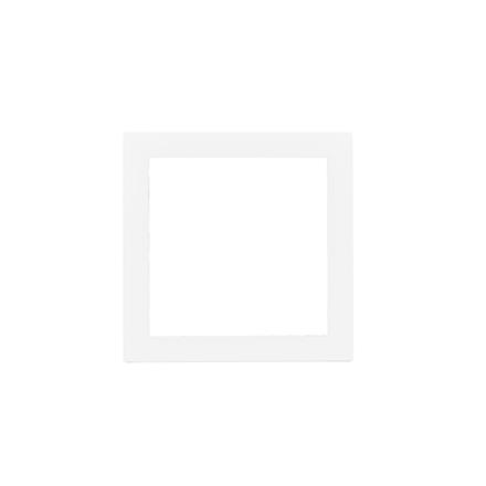 Telaio di copertura 71mm Plastica Lite, Bianco