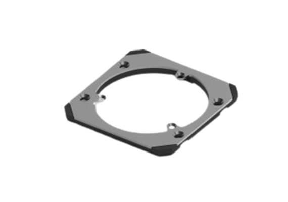 Telaio di montaggio per presa 3 x T13, 60mm