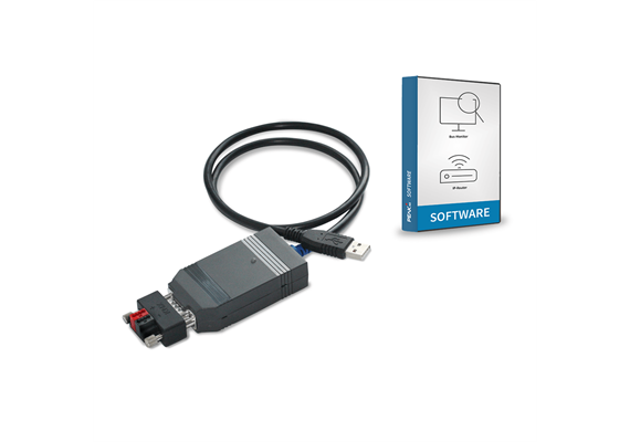 USB-Connector incl. KNX-WAGO 243-211-adattatore colato