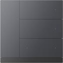 WALTZ Pulsante, 8 canali alu grigio