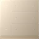 WALTZ Pulsante, 8 canali alu oro