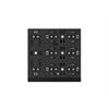 WALTZ Pulsante secure, 8 canali Alu nero / Grigio